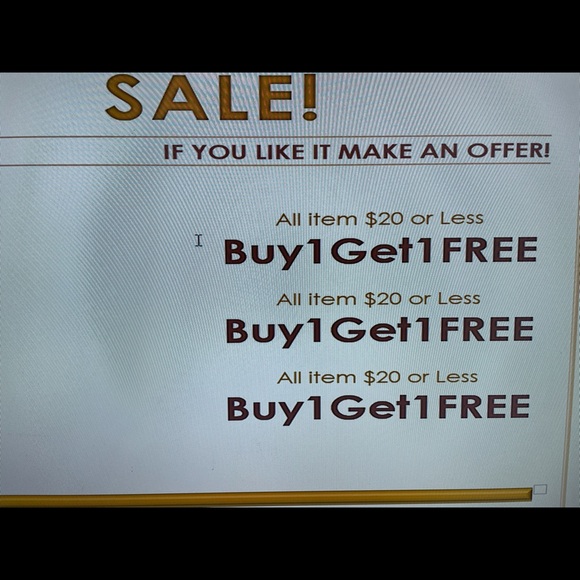 bogo free shoes